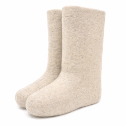 Валенки белые ручной работы (001М)