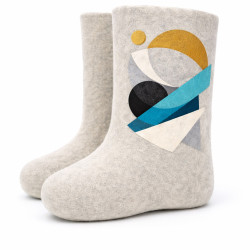 Валенки "Абстракция" (014А) 