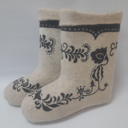 Полуваленки "Цветочные узоры" (0221А) 41 размер