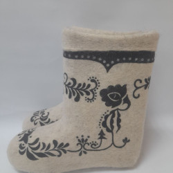 Полуваленки "Цветочные узоры" (0221А) 41 размер