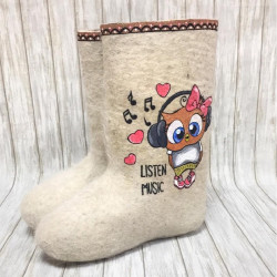 Валенки "Listen Musik" (0239А)