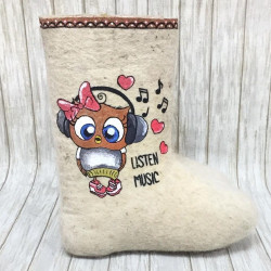 Валенки "Listen Musik" (0239А)