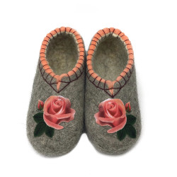 Тапочки женские "Чайная роза" (Т367)