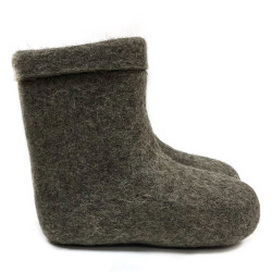 Полуваленки серые мужские (200КМ)