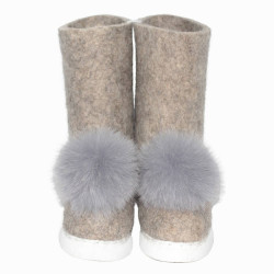 Валенки с помпоном (276АП) 37 размер 