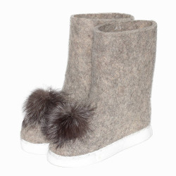 Валенки с помпоном (277АП)