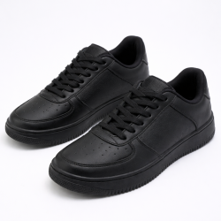 Кроссовки женские черные,  D5328-2