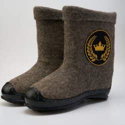 Полуваленки "Корона" на подошве (282В)