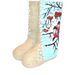 Валенки "Снегири" (0167А)