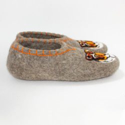 Тапочки мужские "Полосатый хищник" (Т020Н)