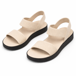 Босоножки женские ,бежевые,  L606-2