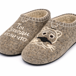 Тапочки мужские "Ты заходи,если что" (Т127Н)