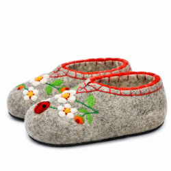 Тапочки женские "Цветочный венок" (Т161Н)