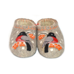 Тапочки женские "Перелетные птицы" (Т163Н)