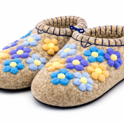 Тапочки женские "Игрушечные цветы" (Т166Н)