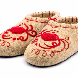 Тапочки женские "Цветочное сердце" (Т167Н)