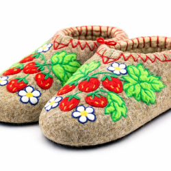 Тапочки женские "Земляничная полянка" (Т168Н)