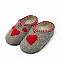 Тапочки женские "Сердечко" (Т339Н)