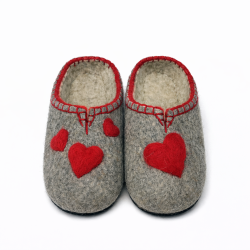 Тапочки женские "Сердечко" (Т339Н)