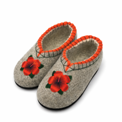 Тапочки женские "Гибискус" (Т371)