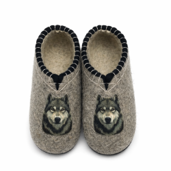 Тапочки мужские "Волк" (Т374)