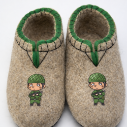 Тапочки мужские "Солдатик" (Т393)