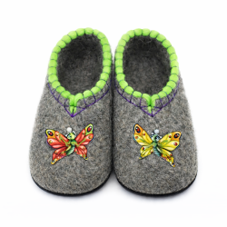 Тапочки женские "Бабочки" (Т397)