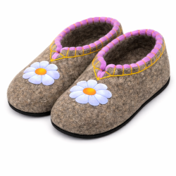 Тапочки женские "Ромашки" (Т398)