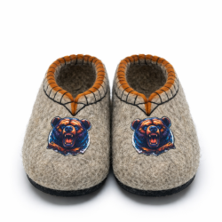 Тапки мужские "Медведь Гризли" (Т405)