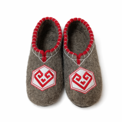 Тапочки "Сердце Чувашии" (Т419)