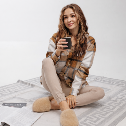 Тапочки меховые (ТО23) 