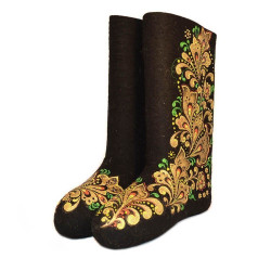 Валенки "Взгляд чародейки" (1103А)