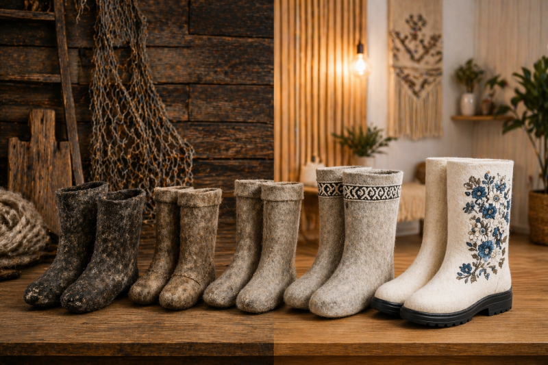 История валенок от истоков