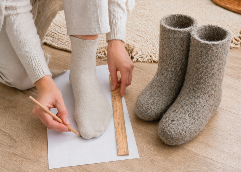 Как выбрать размер валенок