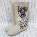 Валенки белые "Леопард" (0241Н) - фото 7852
