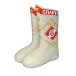 Валенки из натурального войлока высокие подарочные "Спартак" (020А)