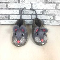 Тапочки женские "Счастливая крыса" (Т304Н)