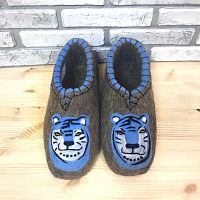 Тапочки мужские "Мальтийский тигр"  (Т197Н)