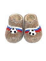 Тапочки мужские "Футбольный мяч" (Т006Н)