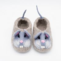 Тапочки женские "Счастливая крыса" (Т304Н)