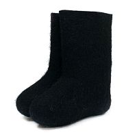 Валенки черные крашенные (100дк)