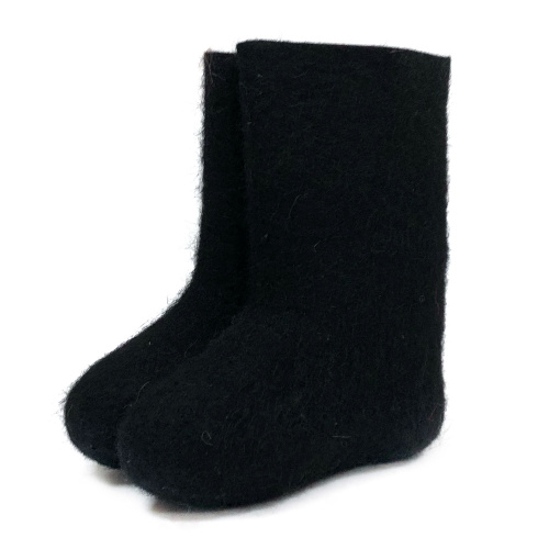 Валенки черные крашенные (100дк)