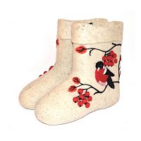 Полуваленки дизайнерские с отделкой "Вдвоём" (0107Н)