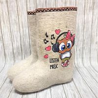 Валенки "Listen Musik" (0239А)