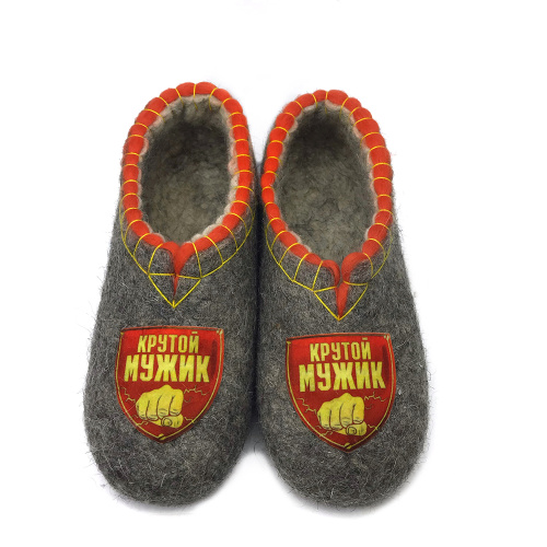 Тапочки мужские "Крутой мужик" (Т375)