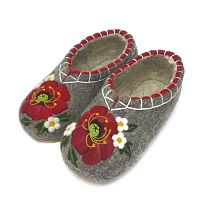 Тапочки женские "Маки" (Т349Н)