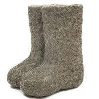 Валенки серые самовалки (200Д)