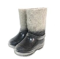 Валенки детские комбинированные с галошами (300Д-СП)