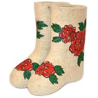 Валенки "Розочки" (061А)