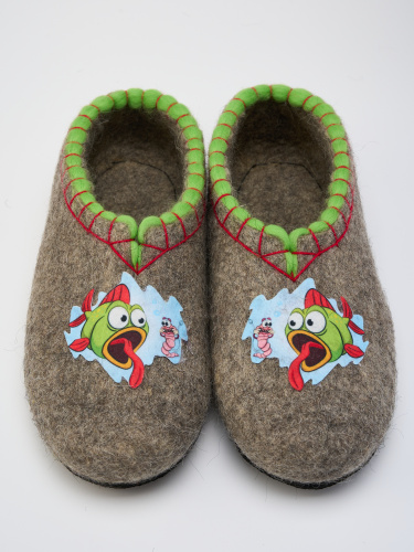 Тапочки мужские "Рыбка" (Т401)